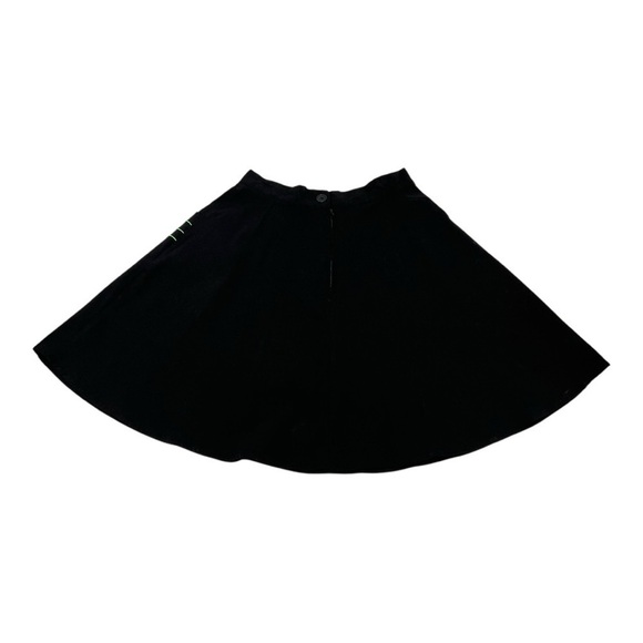 Hell Bunny Miss Muffet Black & Green Circle Mini Skirt Women’s Small - Picture 10 of 12
